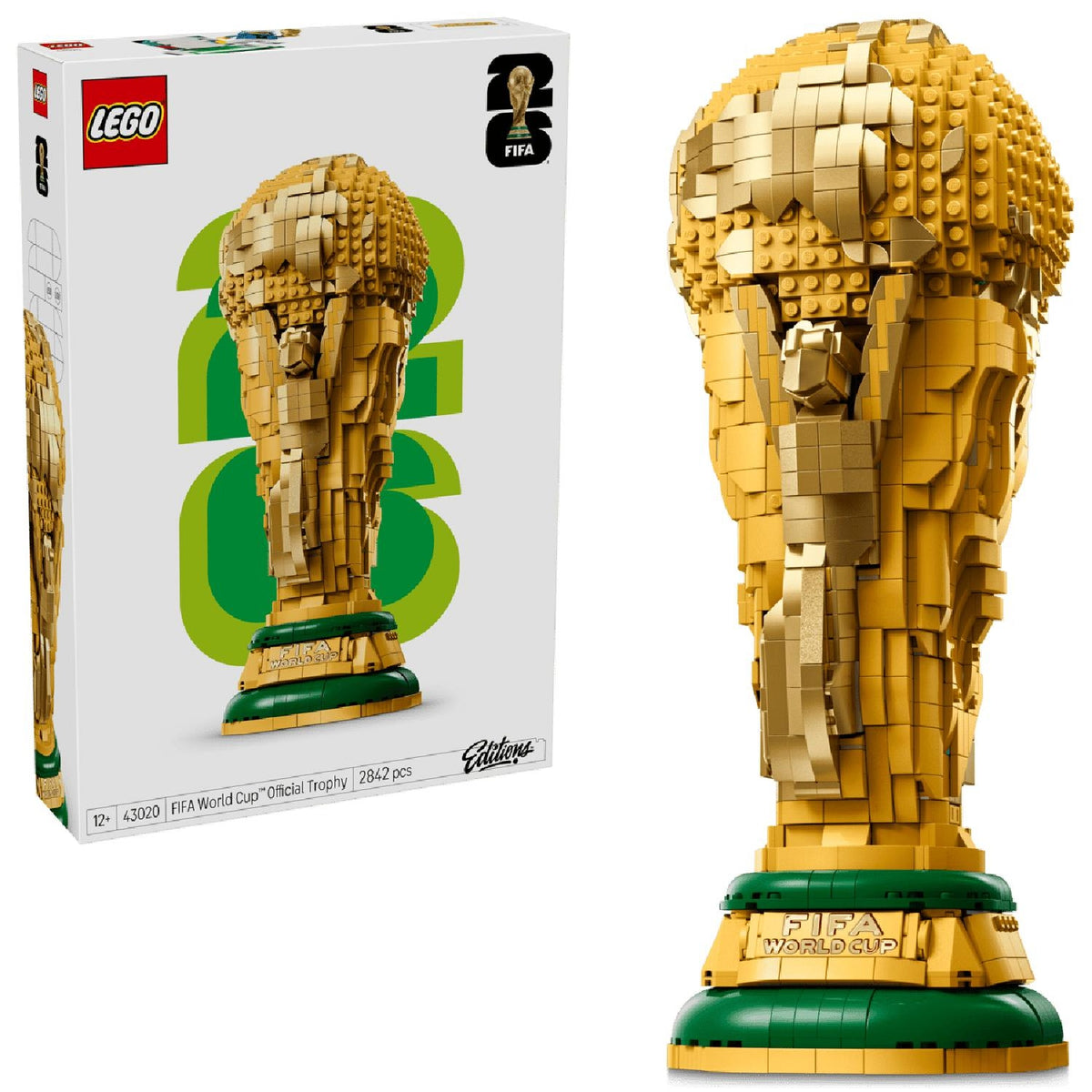 LEGO Editions 43020 Trophée Officiel de la Coupe du Monde de la FIFA