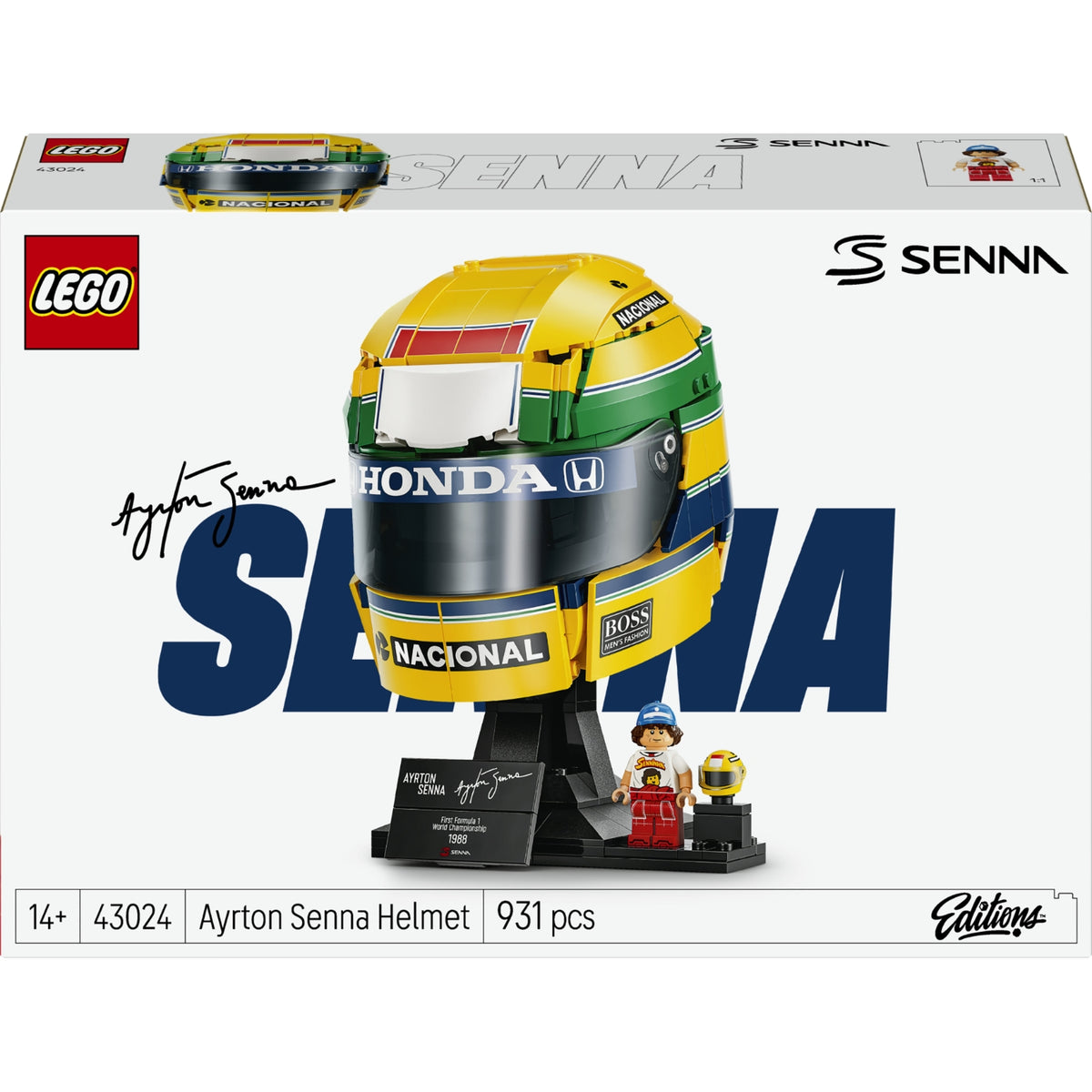 LEGO Casque d’Ayrton Senna Editions 43024
