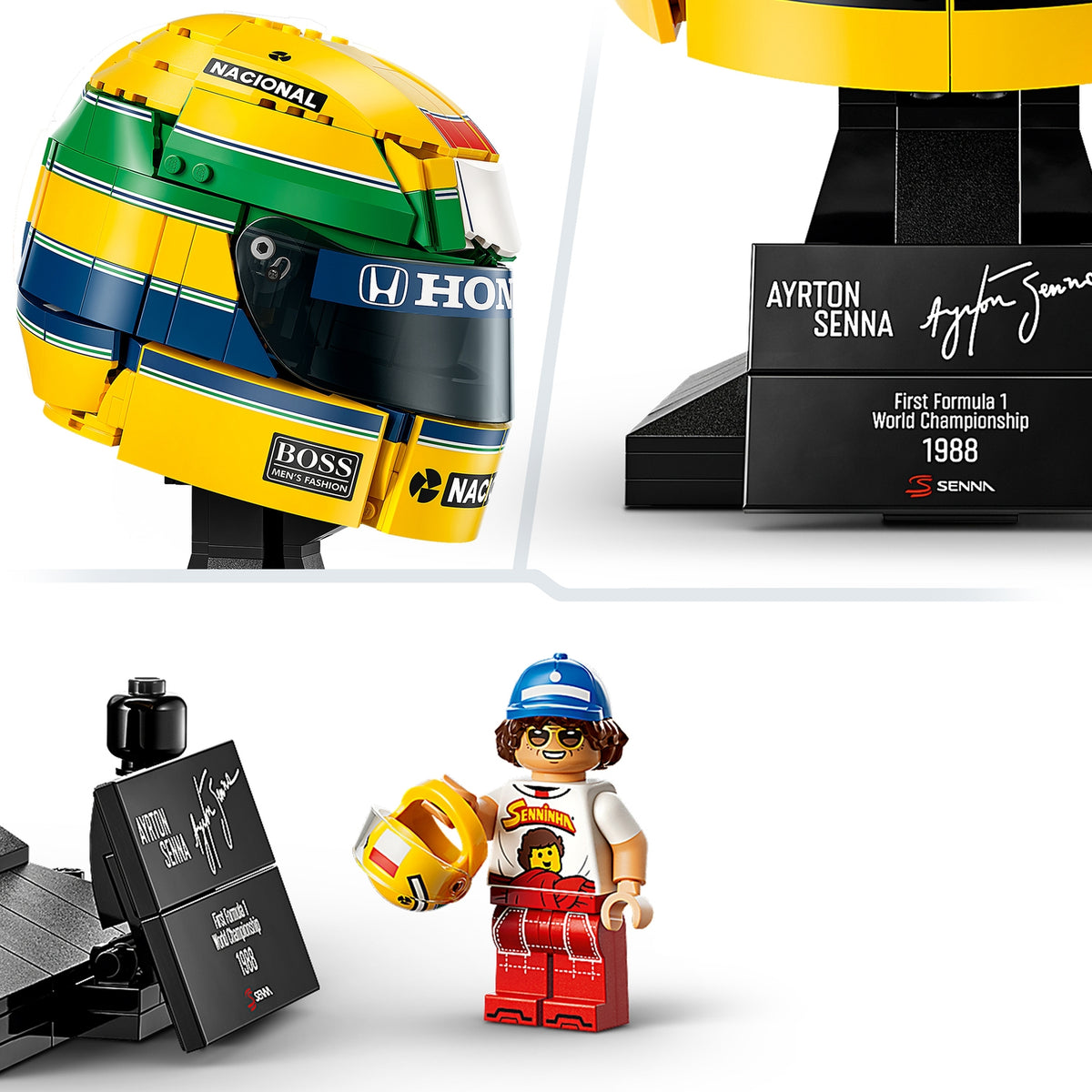 LEGO Casque d’Ayrton Senna Editions 43024
