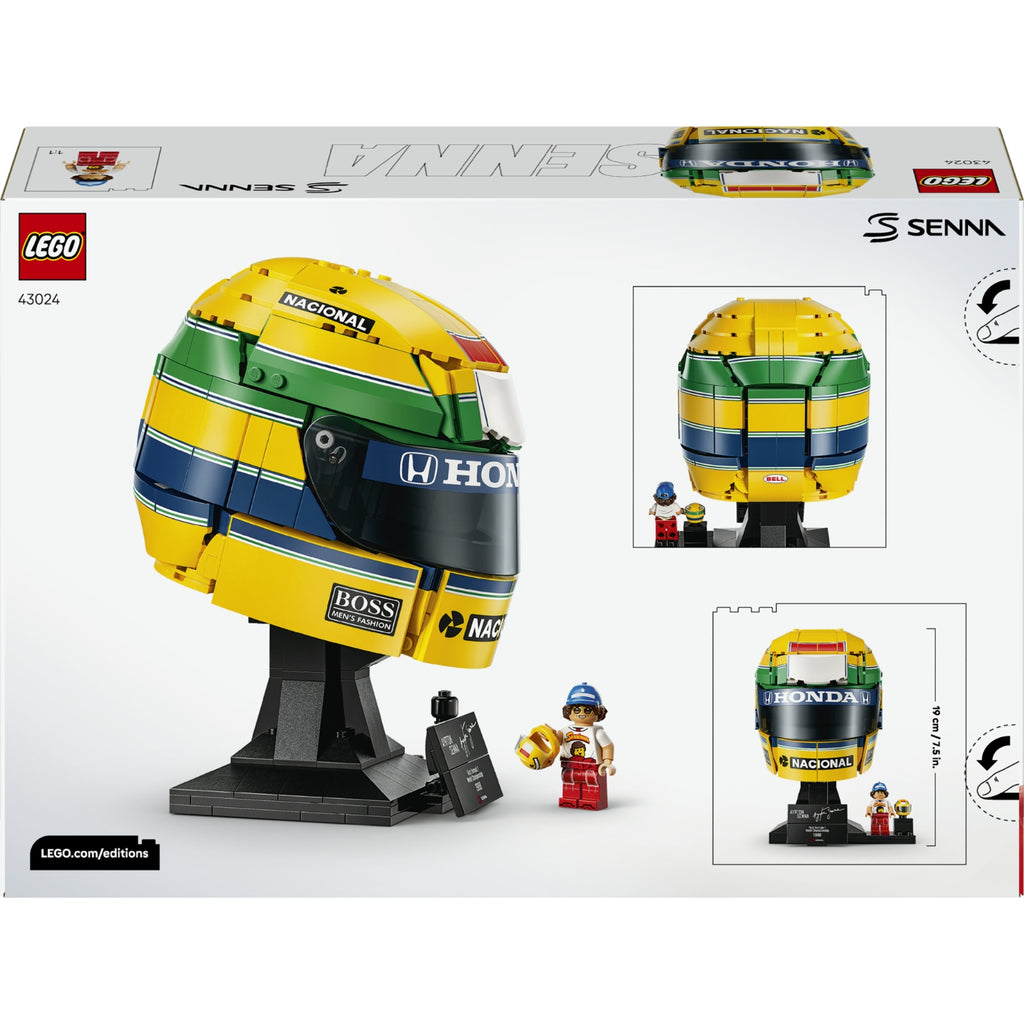 LEGO Casque d’Ayrton Senna Editions 43024