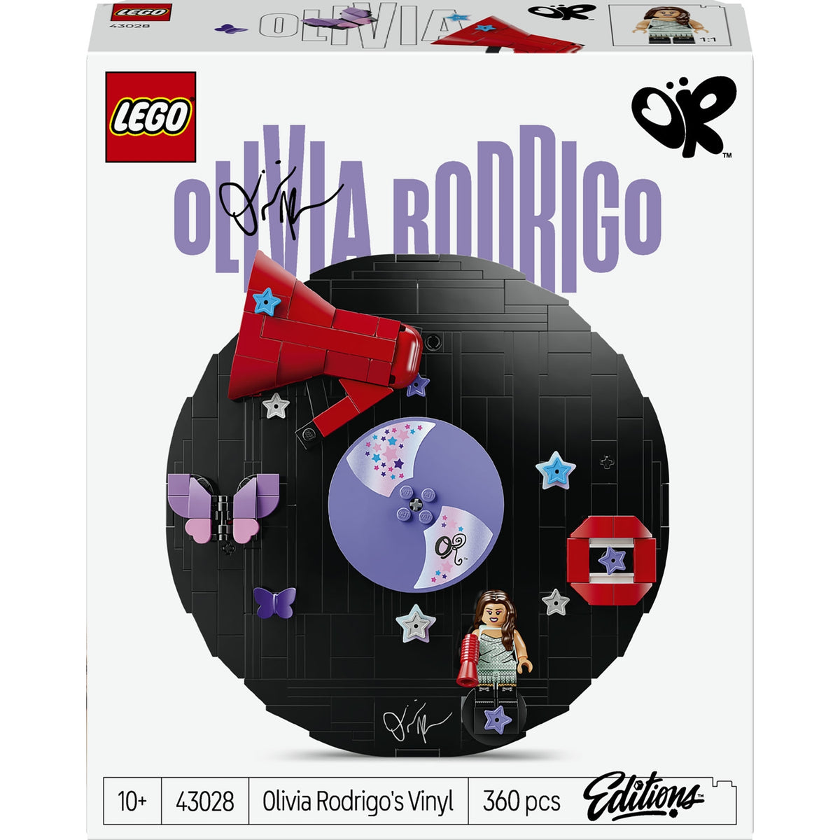 LEGO Olivia Rodrigo 's Vinyl Editions 43028