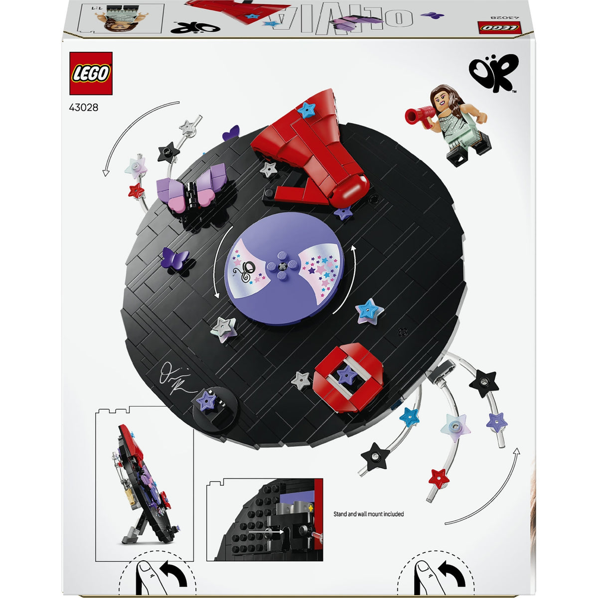 LEGO Olivia Rodrigo 's Vinyl Editions 43028