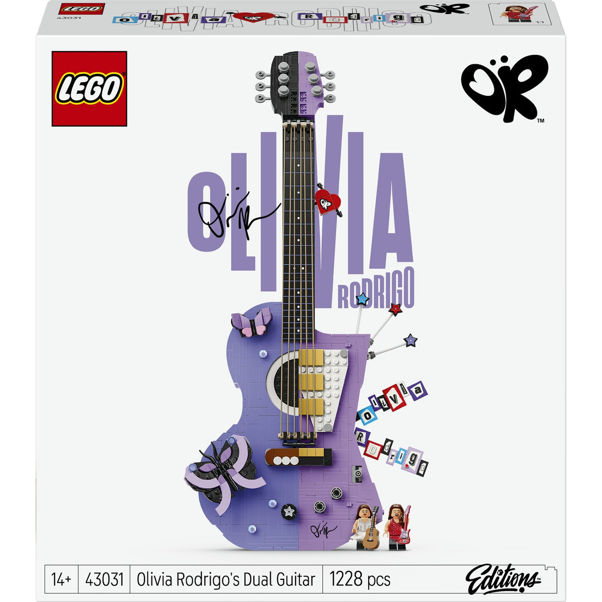 LEGO 43031 - Olivia Rodrigo's Dual Guitar 1228 Pièces