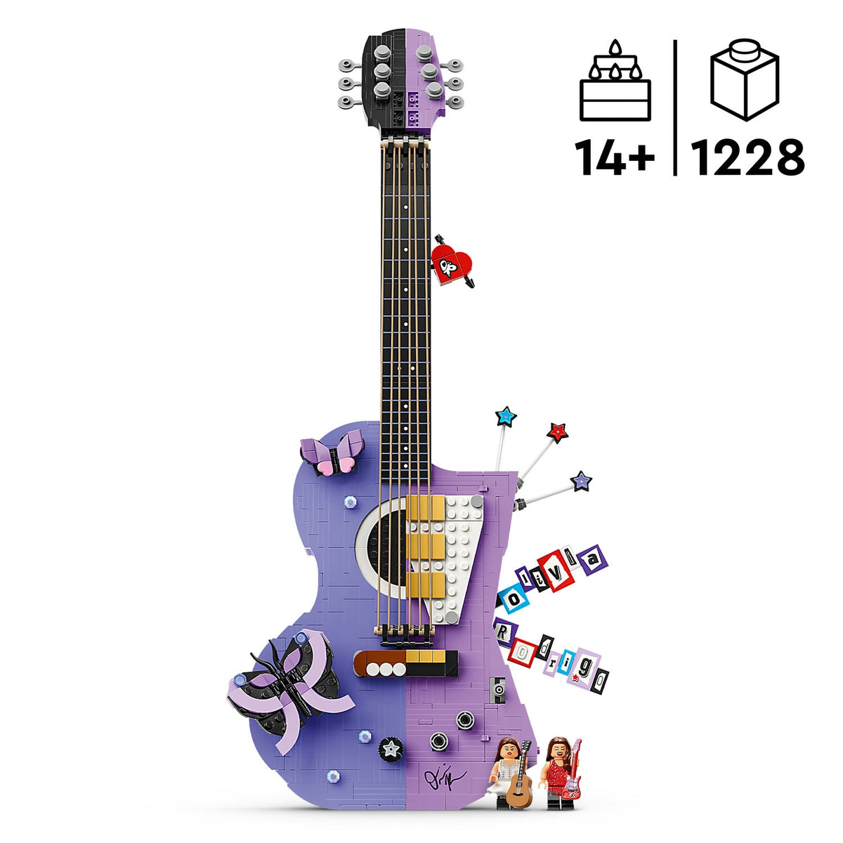 LEGO 43031 - Olivia Rodrigo's Dual Guitar 1228 Pièces