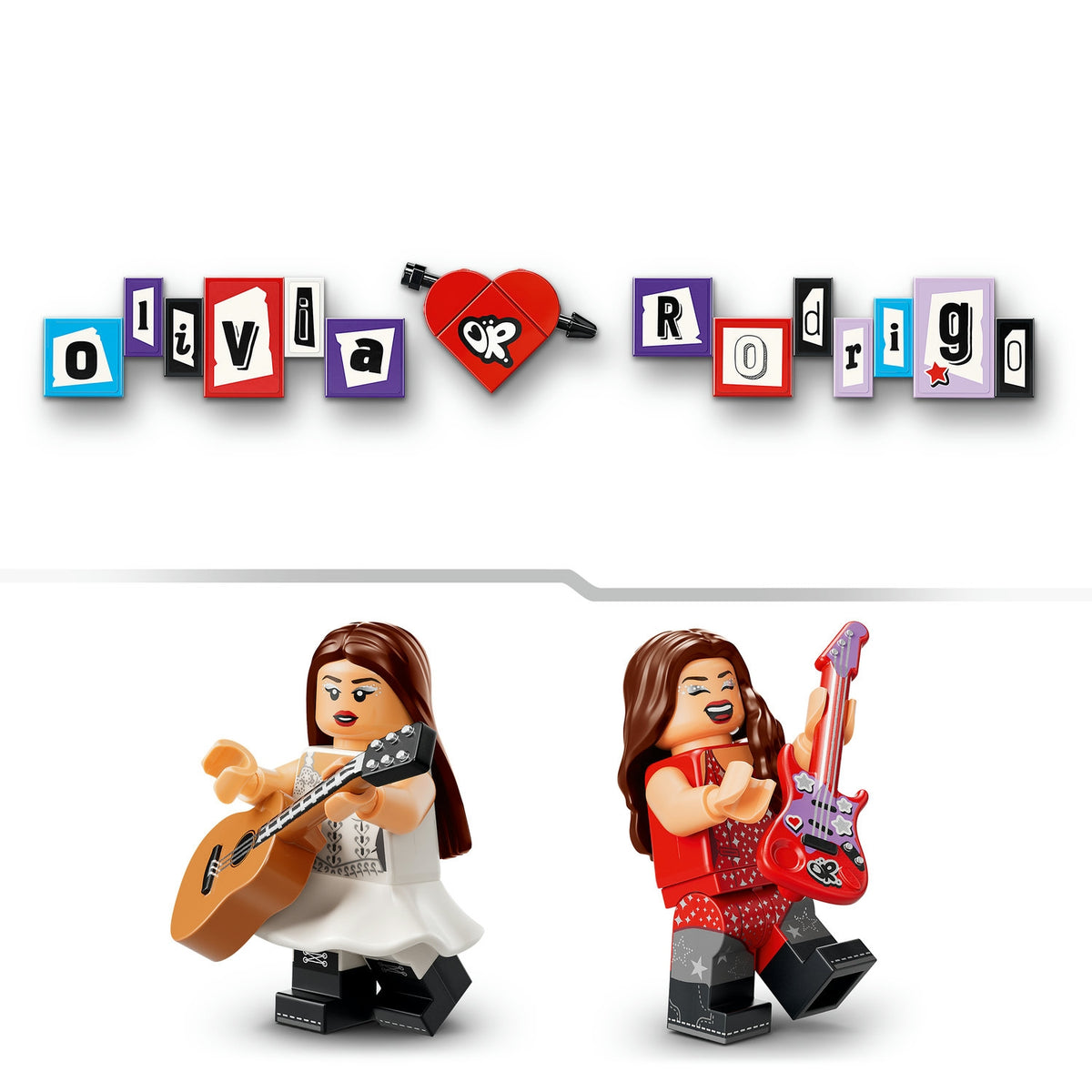LEGO 43031 - Olivia Rodrigo's Dual Guitar 1228 Pièces