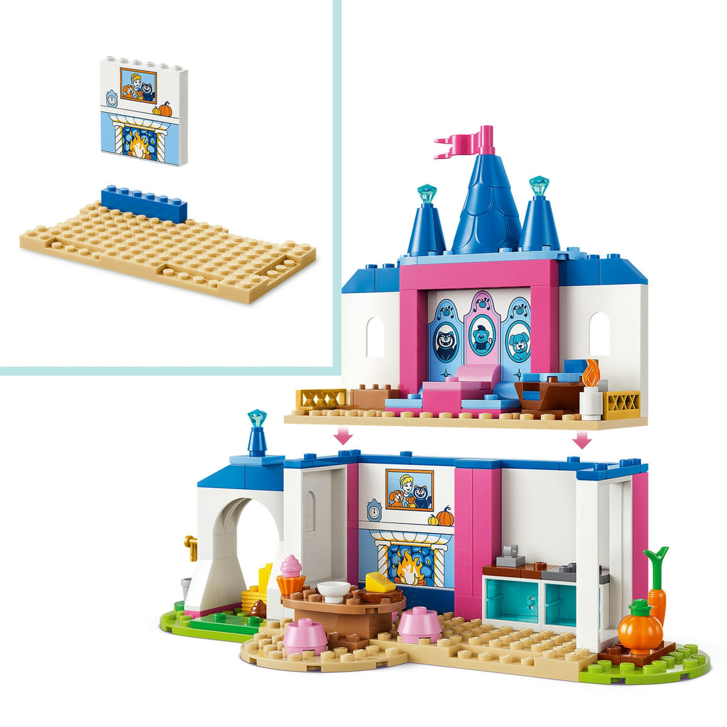 LEGO Disney Le Château de Cendrillon et ses amis animaux 43283.0