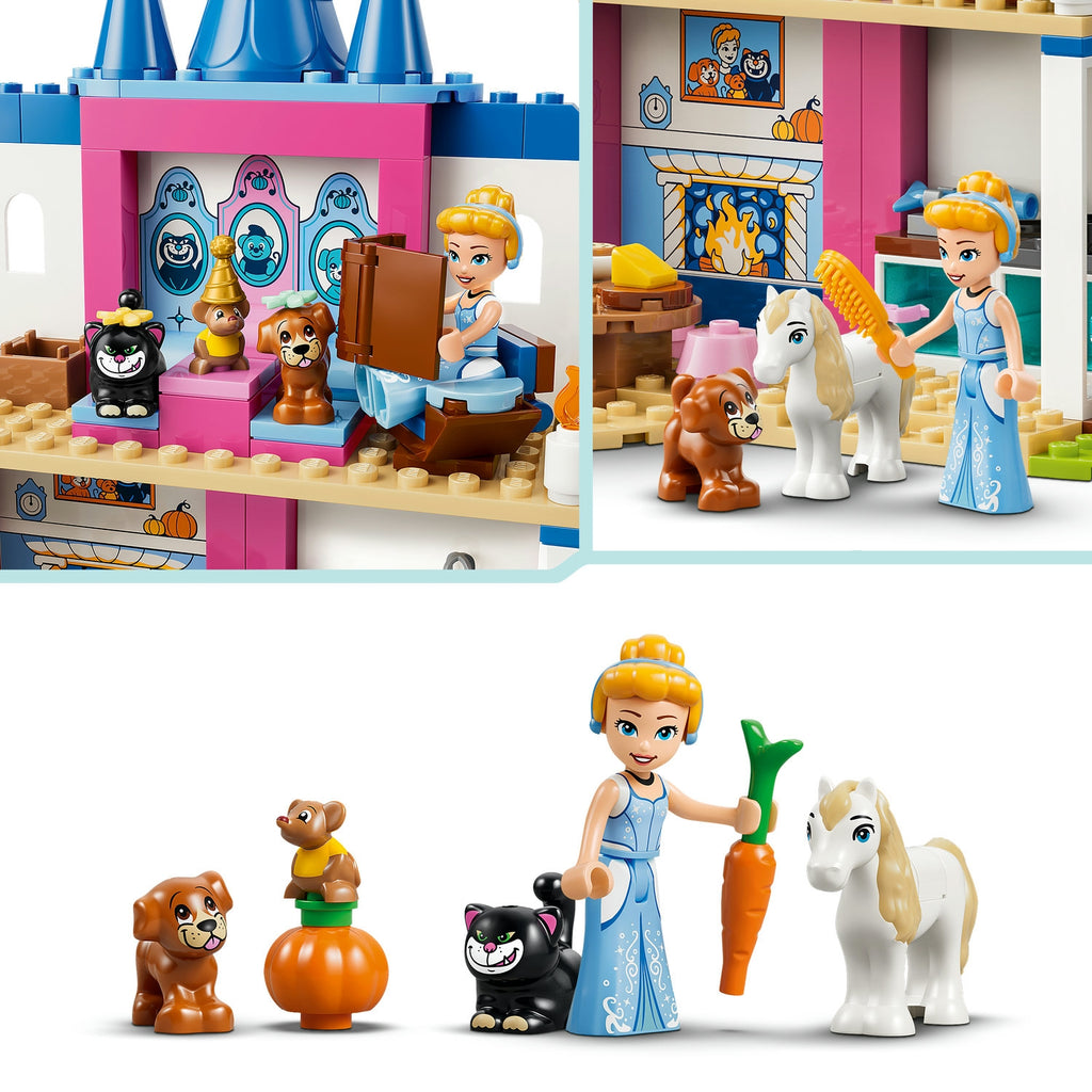 LEGO Disney Le Château de Cendrillon et ses amis animaux 43283.0