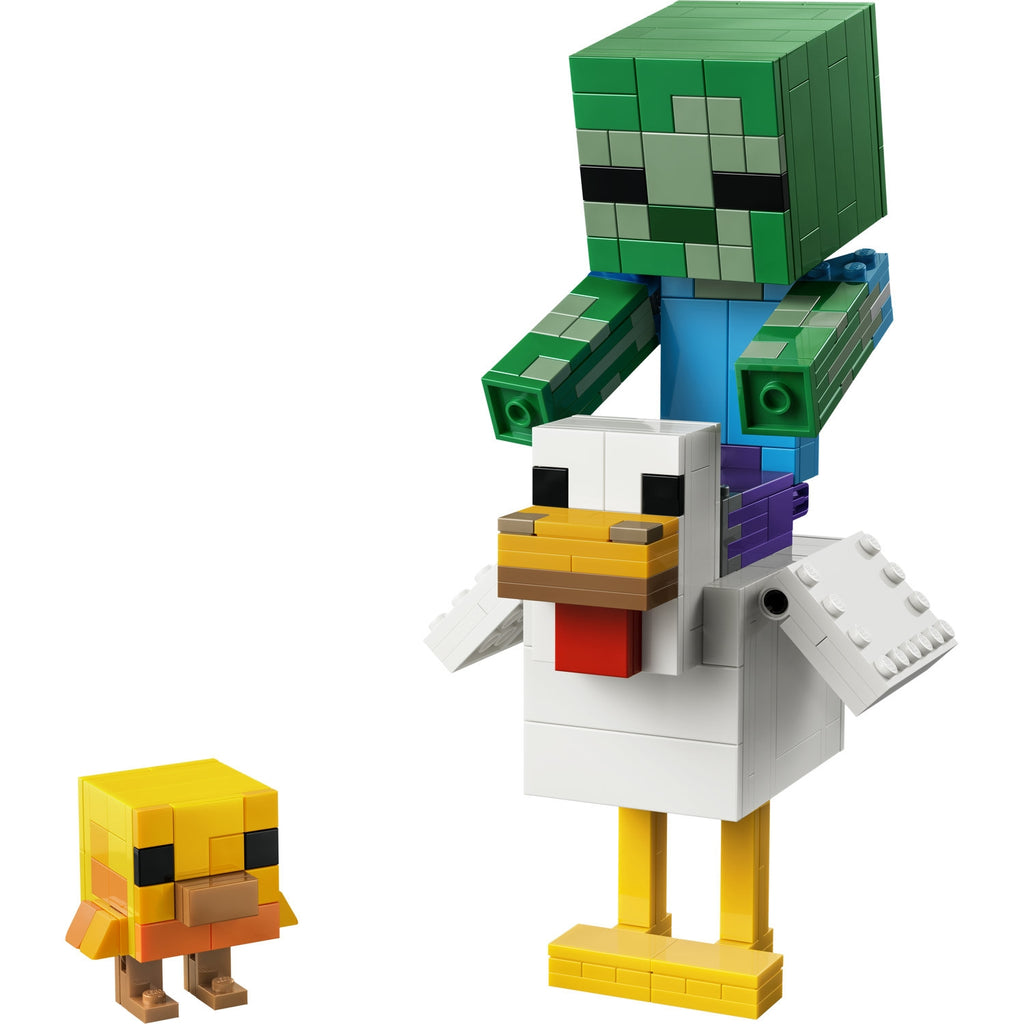 LEGO Minecraft Poule chevauchée 21582