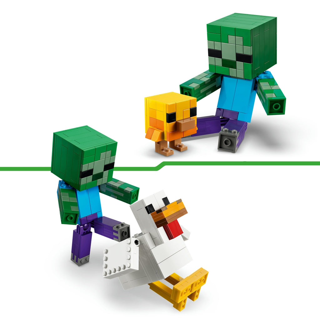 LEGO Minecraft Poule chevauchée 21582