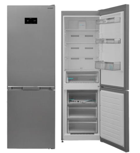 Sharp SJ-BA09RHXLC-EU Réfrigérateur Pose Libre 294 L, Acier Inoxydable