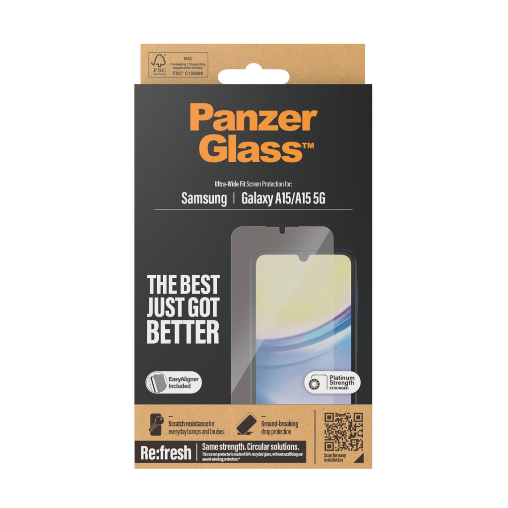 PanzerGlass PanzerGlass 7349 écran et protection arrière de téléphones portables Protection d'écran transparent Samsung 1 pièce(s)