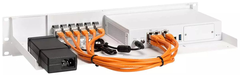 Équerre de fixation RM-SR-T10I pour racks, Blanc