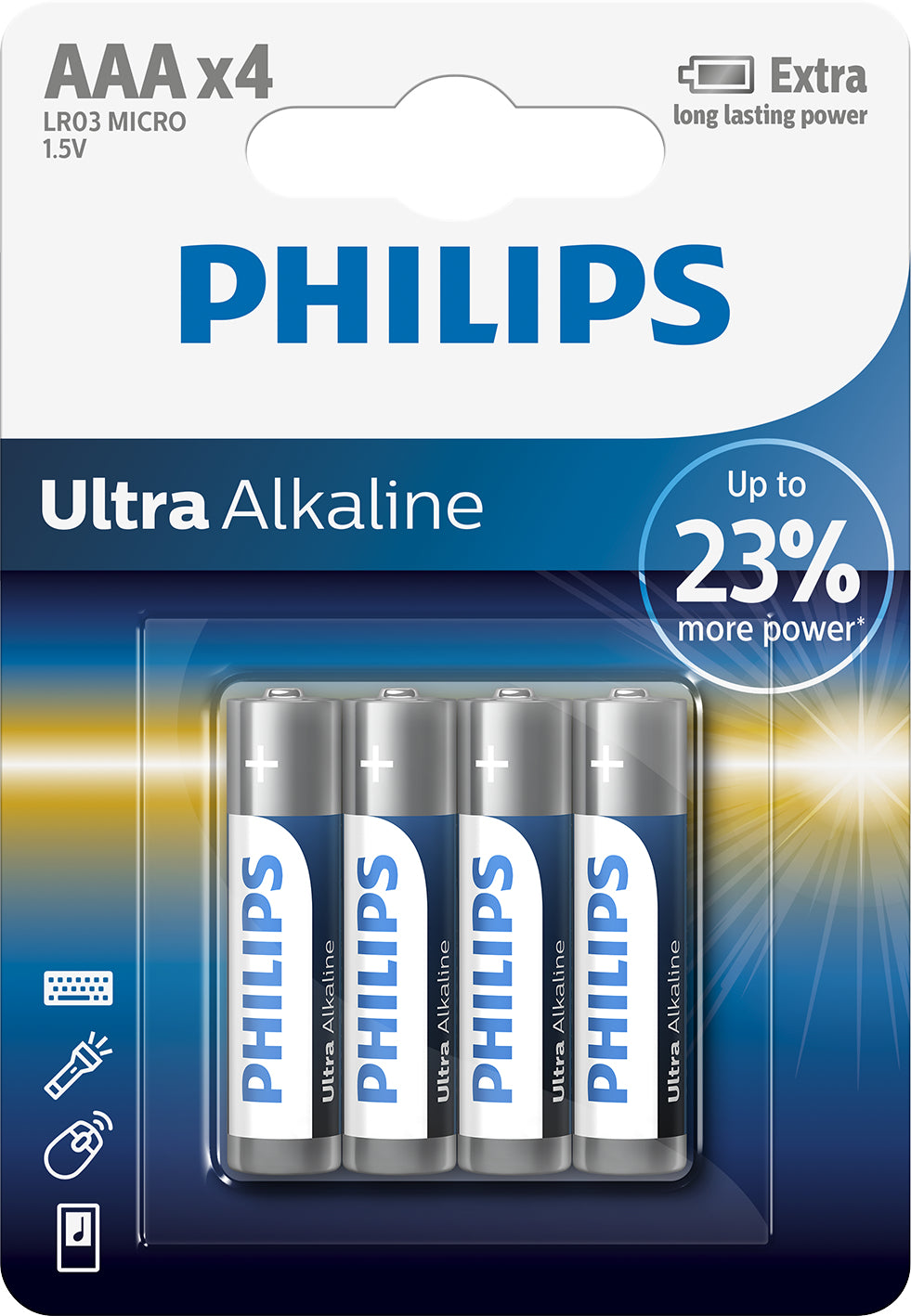Philips Batterie LR03E4B/10