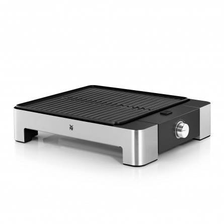 WMF LONO Tischgrill Quadro Gril de Contact, 1250 W, Noir et Chrome