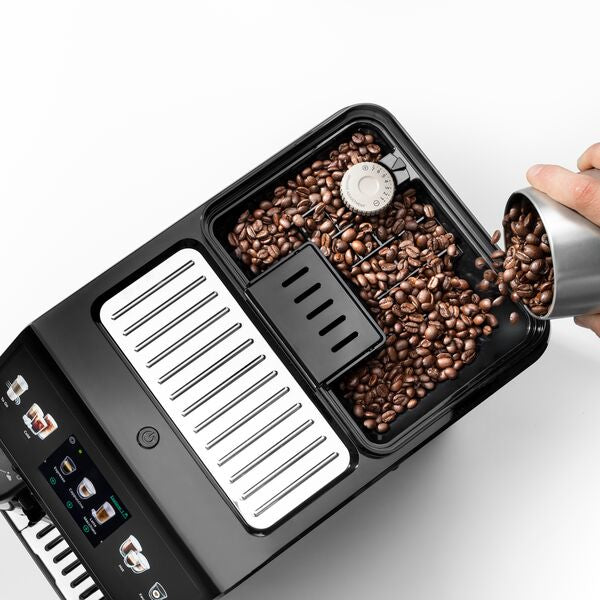 De’Longhi Eletta Explore Machine à Espresso Entièrement Automatique, 1,8 L, Gris