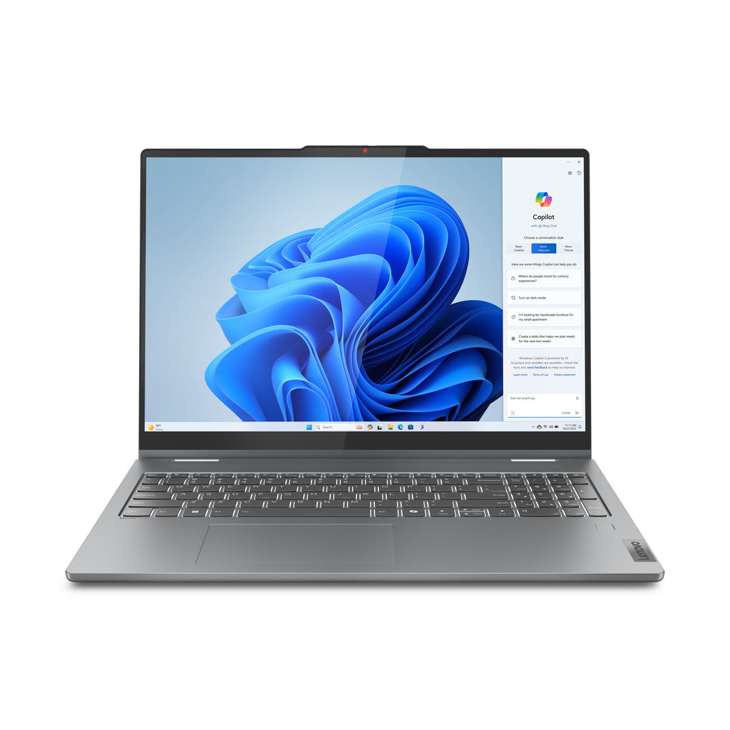 Lenovo IdeaPad 5 2-in-1 16IRU9 Intel Core 7 150U Hybride (2-en-1) 40,6 cm (16") Écran tactile WUXGA 16 Go LPDDR5x-SDRAM 
