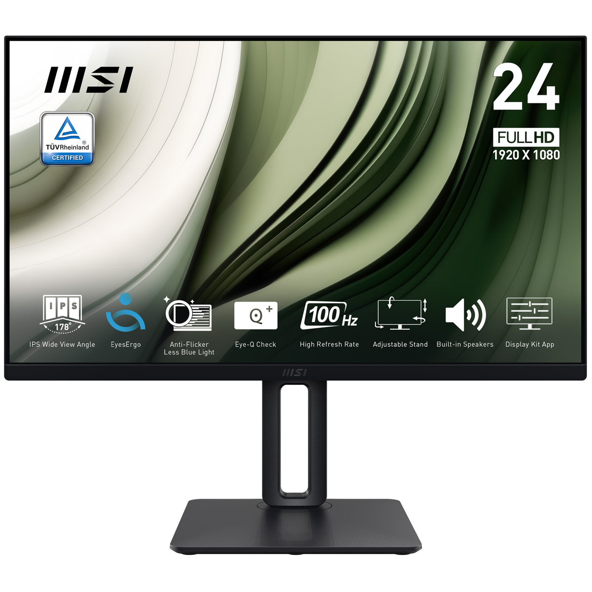 MSI Pro MP245PG Écran PC 23.8" Full HD 1920 x 1080 LCD Noir