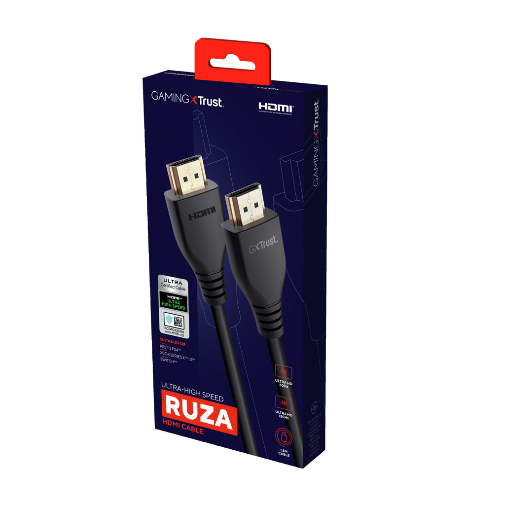 Trust GXT 731 Ruza câble HDMI 1,8 m HDMI Type A (Standard) - vue 5