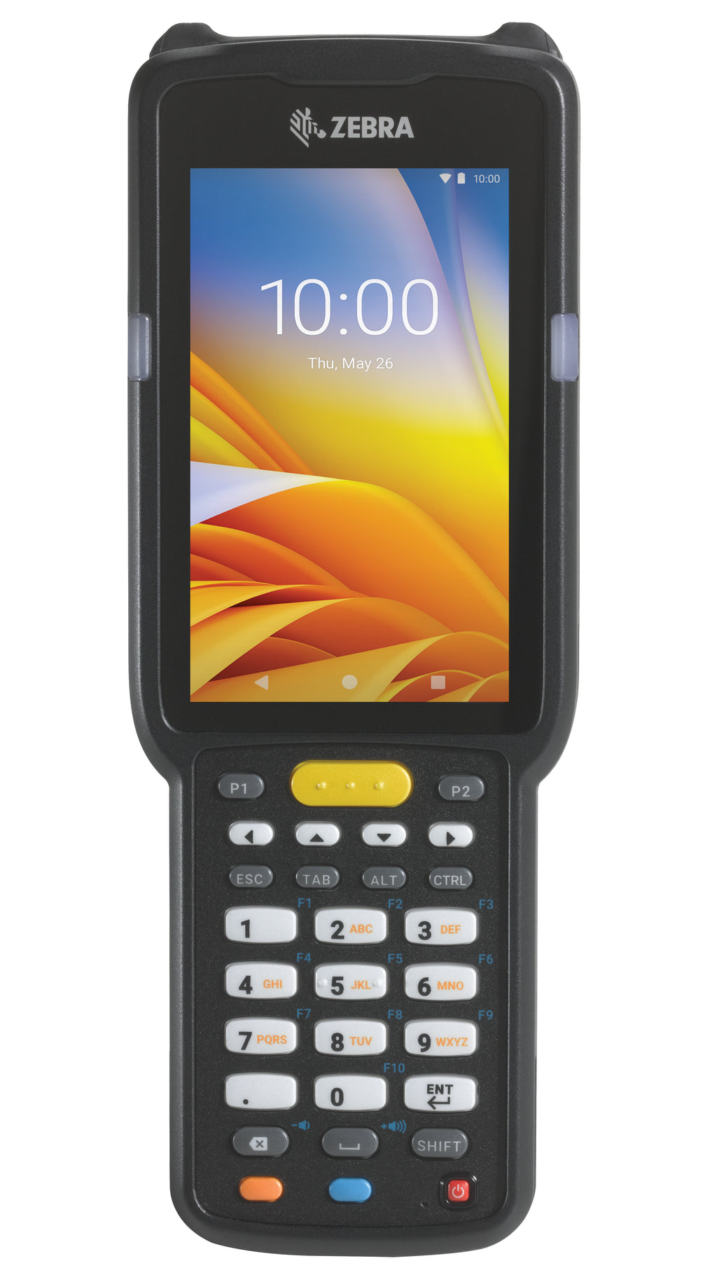 Zebra MC3300x ordinateur portable de poche 10,2 cm (4") 800 x 480 pixels Écran tactile 505 g Noir