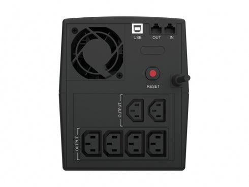 Conceptronic ZEUS03E alimentation d'énergie non interruptible Interactivité de ligne 1,2 kVA 720 W 6 sortie(s) CA