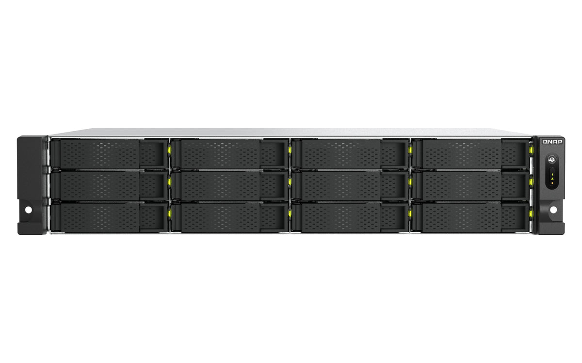 QNAP TS-H1465U-RP Serveur de stockage Rack (2 U) 8 Go DDR5 0 To QNAP QTS Noir
