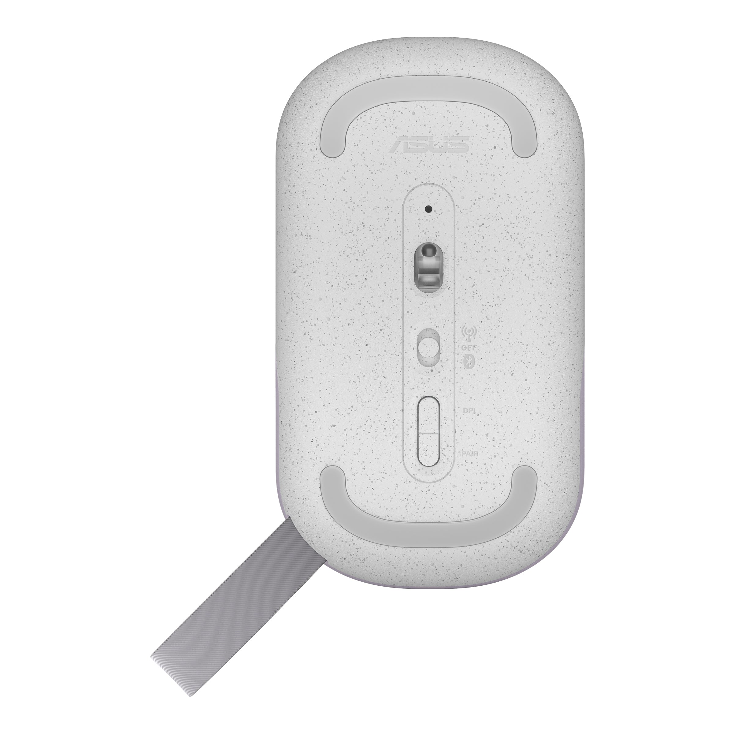 ASUS Marshmallow MD100 souris Bureau Ambidextre RF sans fil + Bluetooth Optique 1600 DPI