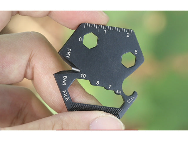 BRELOK MULTITOOL KLUCZE NARZEDZIA NÓŻ TORX KARTA