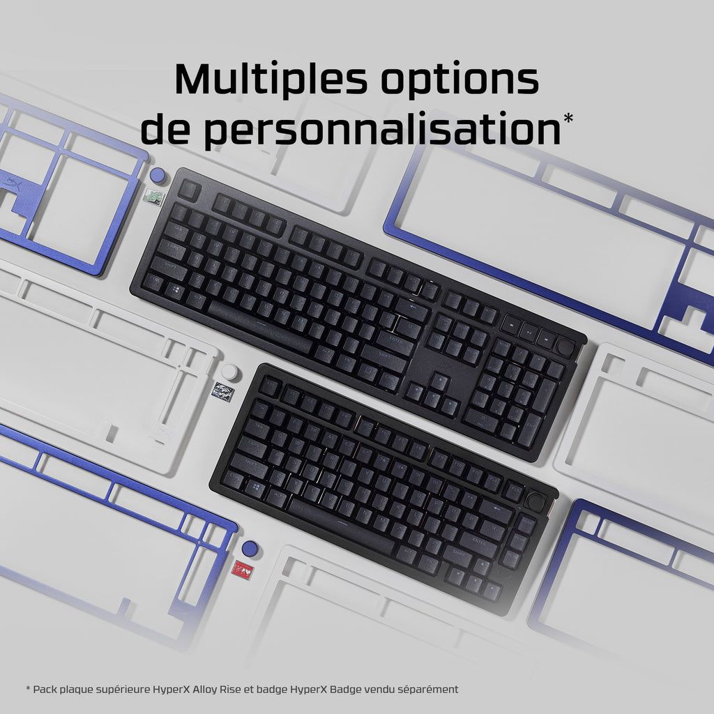 HyperX Alloy Rise 75 Clavier Gamer Mécanique 75% Personnalisable
