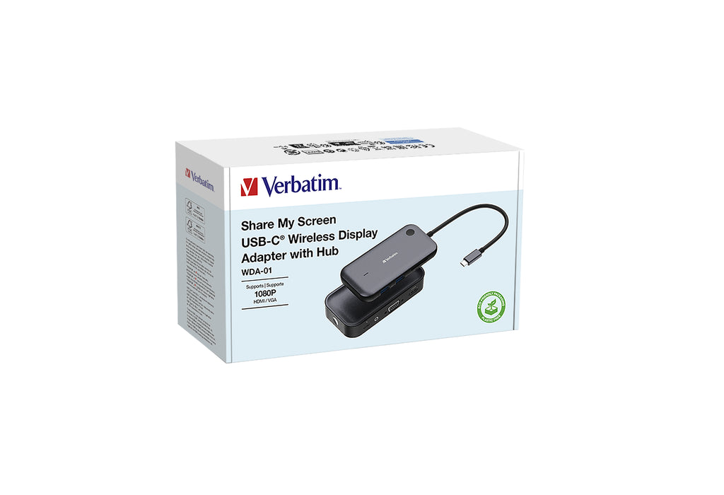 Verbatim 32146 adaptateur d'affichage sans fil USB Full HD Bureau