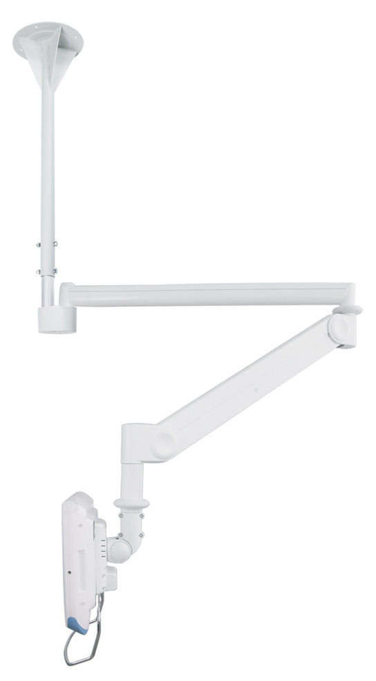 Neomounts FPMA-HAC100 Support plafond pour écran médical 10-24" - h0-170 cm - ressort à gaz