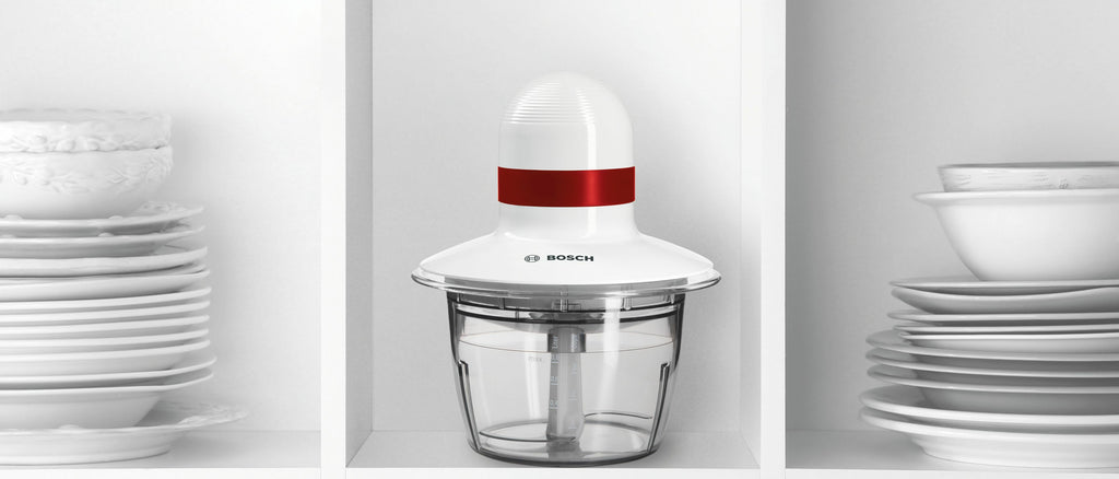 Bosch Bosch MMRP1000 hachoir électrique 0,8 L 400 W Rouge, Transparent, Blanc