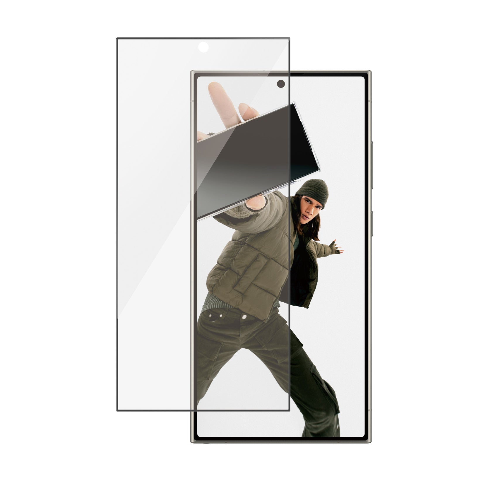 PanzerGlass ® Screen Protector Samsung Galaxy S24 Ultra | Ultra-Wide Fit w. EasyAligner Protection d'écran transparent 1 pièce(s)