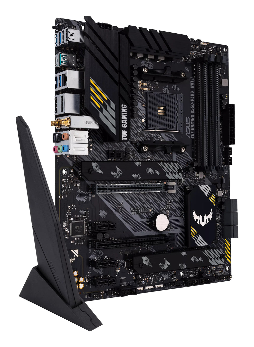ASUS TUF GAMING B550-PLUS WIFI II AMD B550 Emplacement AM4 ATX