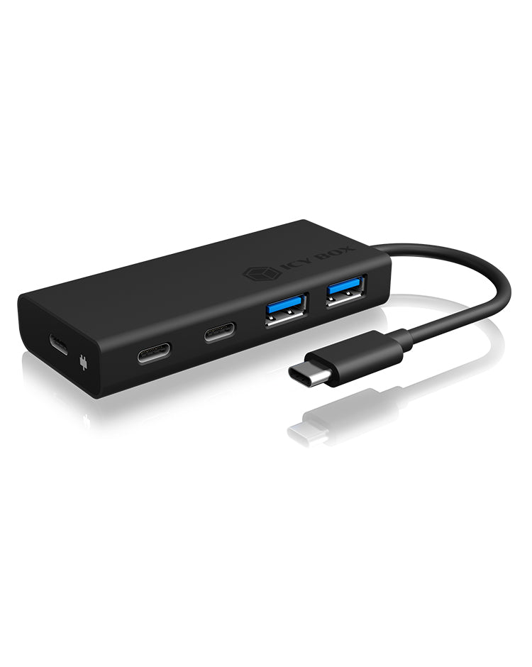 ICY BOX IB-HUB1426-CPD Hub USB 3.2 Gen 1 Type-C 5000 Mbit/s, Noir