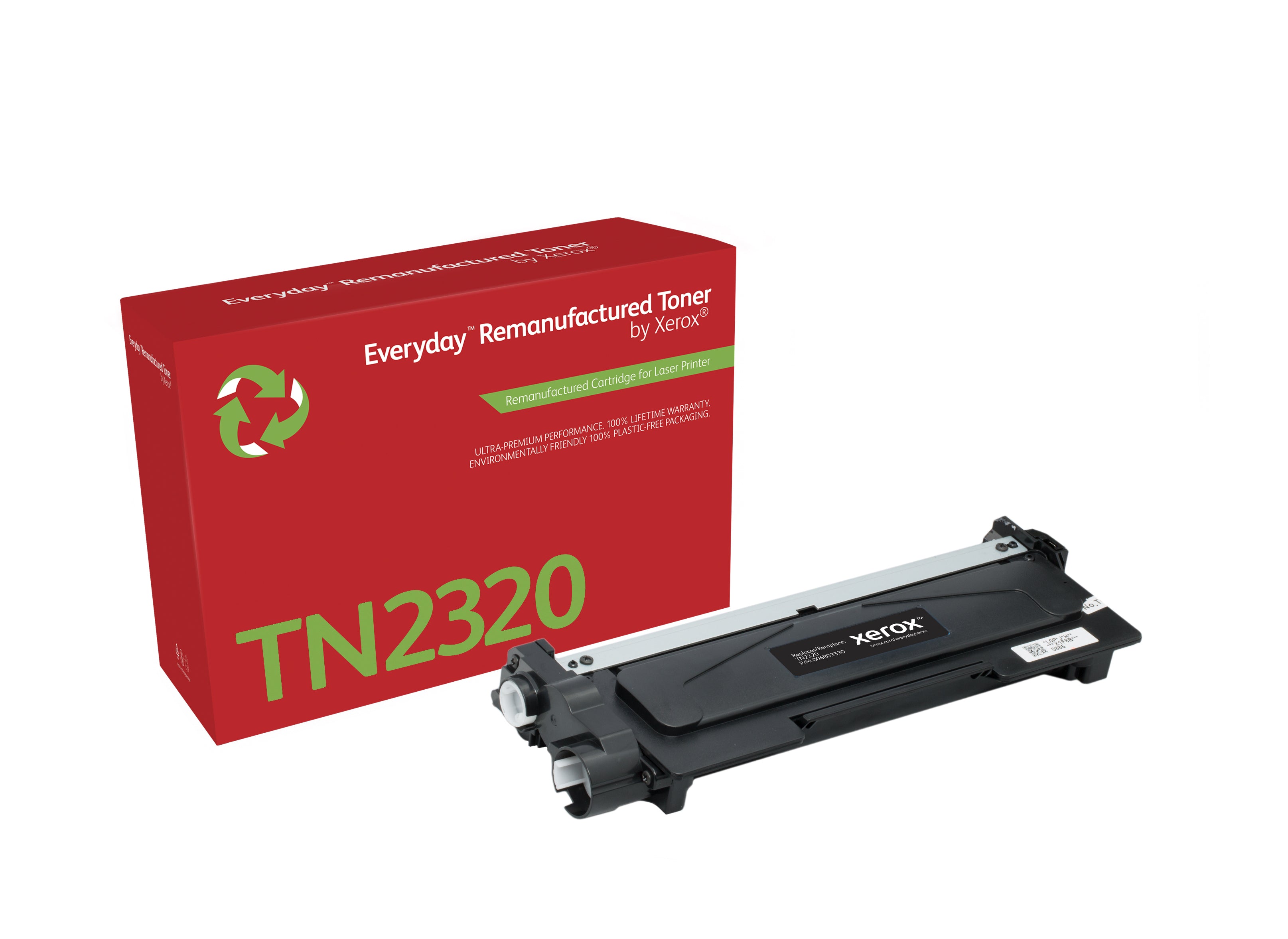 Toner remanufacturé Mono Everyday™ de Xerox compatible avec Brother TN2320, Grande capacité