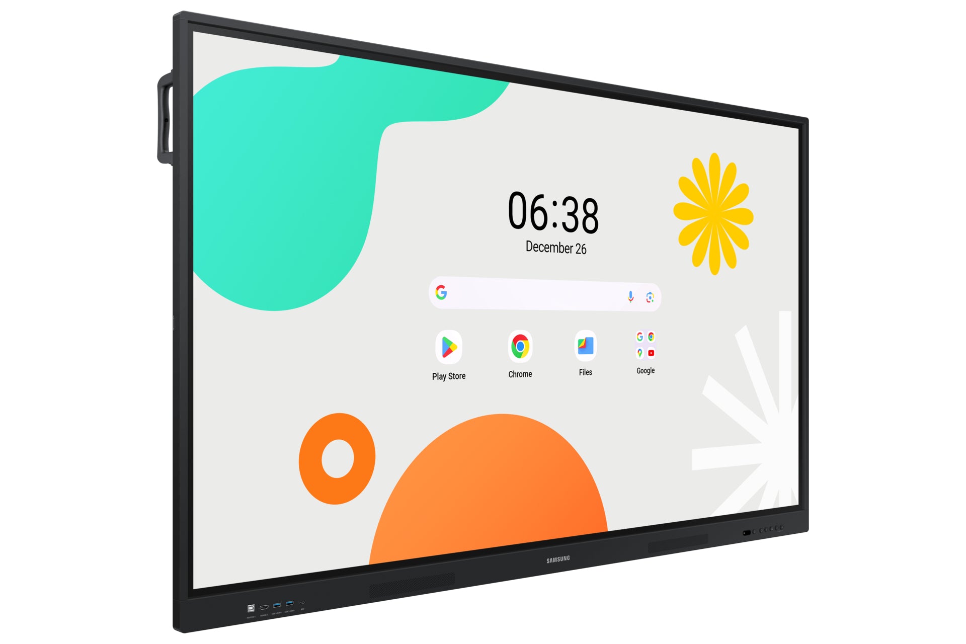 Samsung Samsung WA65F tableau blanc interactif 165,1 cm (65") 3840 x 2160 pixels Écran tactile Noir