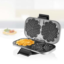 Unold 48241 moule à gauffres 2 gauffre(s) 1300 W Noir, Argent
