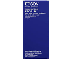 Ruban d'impression Compatible Référence ERC-31, Noir, pour Imprimantes Matricielles