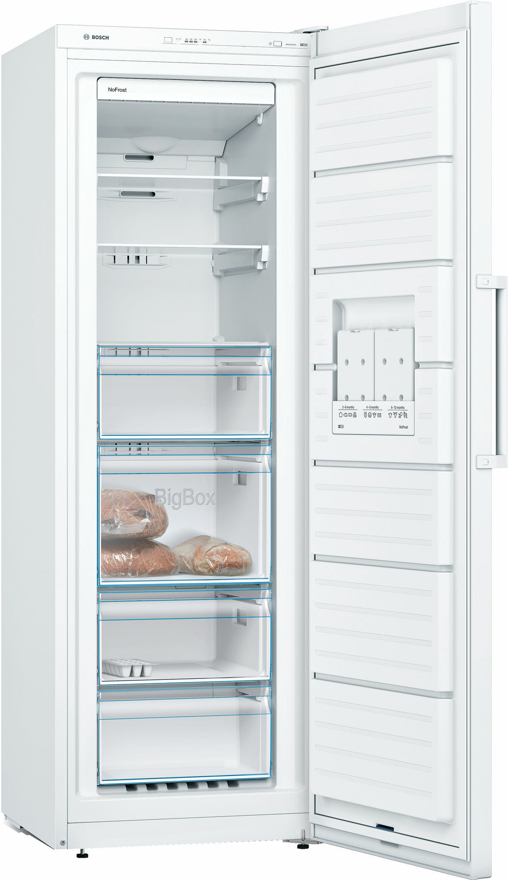 Bosch Bosch Serie 4 GSN33VWEP congélateur Congélateur vertical Pose libre 225 L Blanc