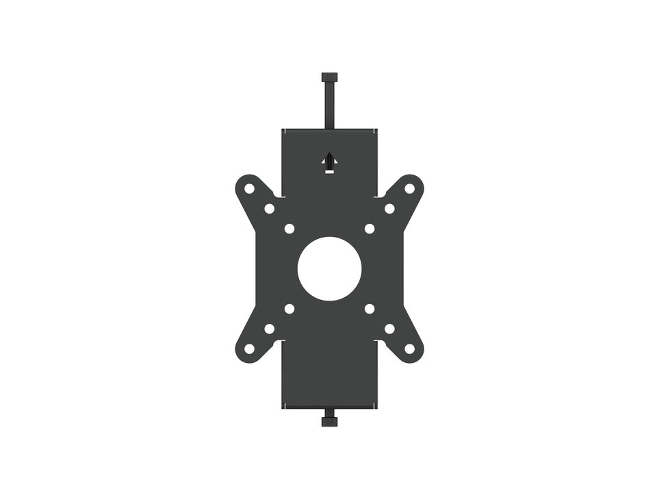 Support de Montage pour Moniteurs Multibrackets 6300, Acier, Noir