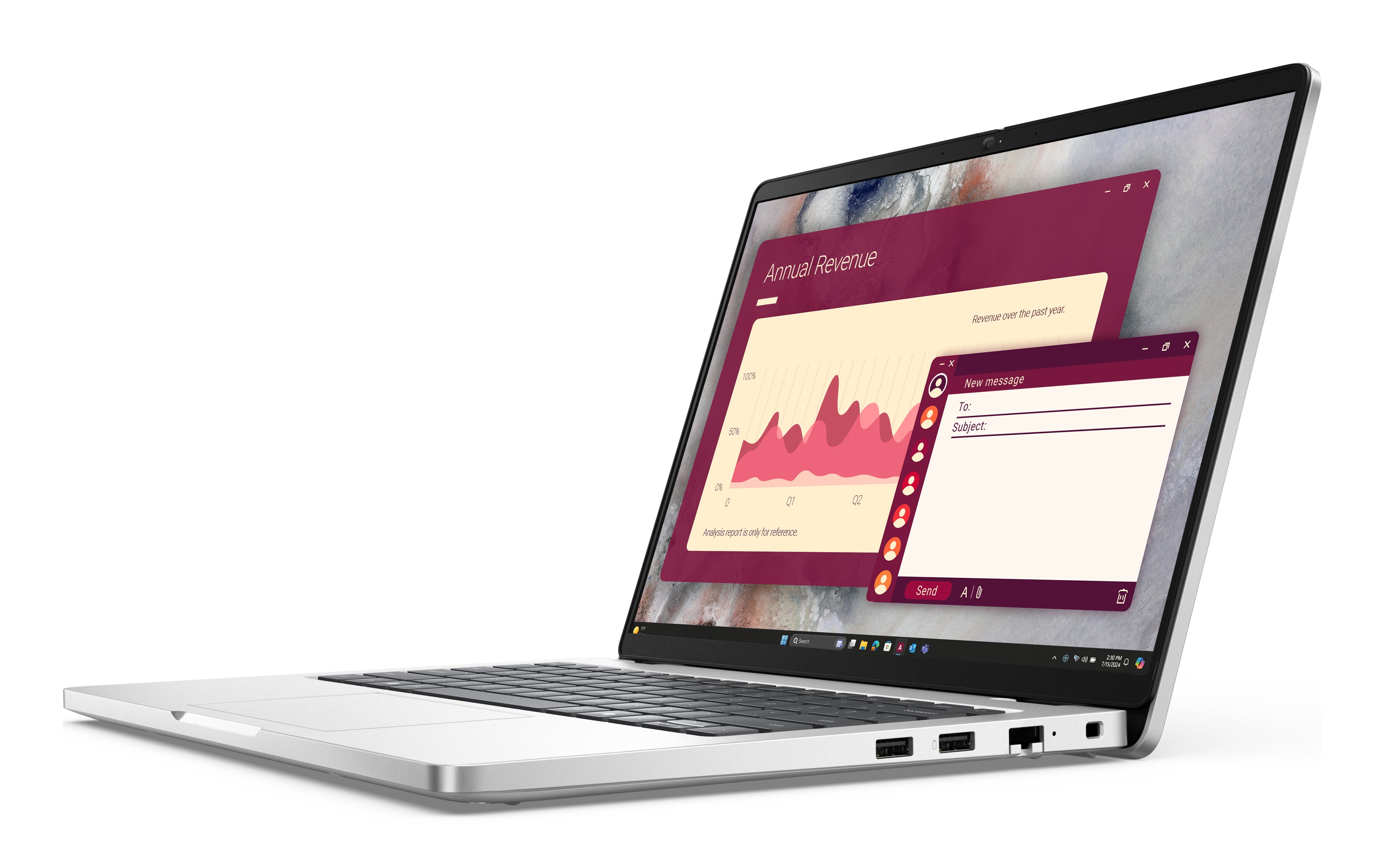 DELL Pro 14 PC14250 Intel Core Ultra 7 255U Ordinateur portable 35,6 cm (14") Full HD+ 16 Go DDR5-SDRAM 512 Go SSD Wi-Fi 6E (802.11ax) Windows 11 Pro Nordique Platine