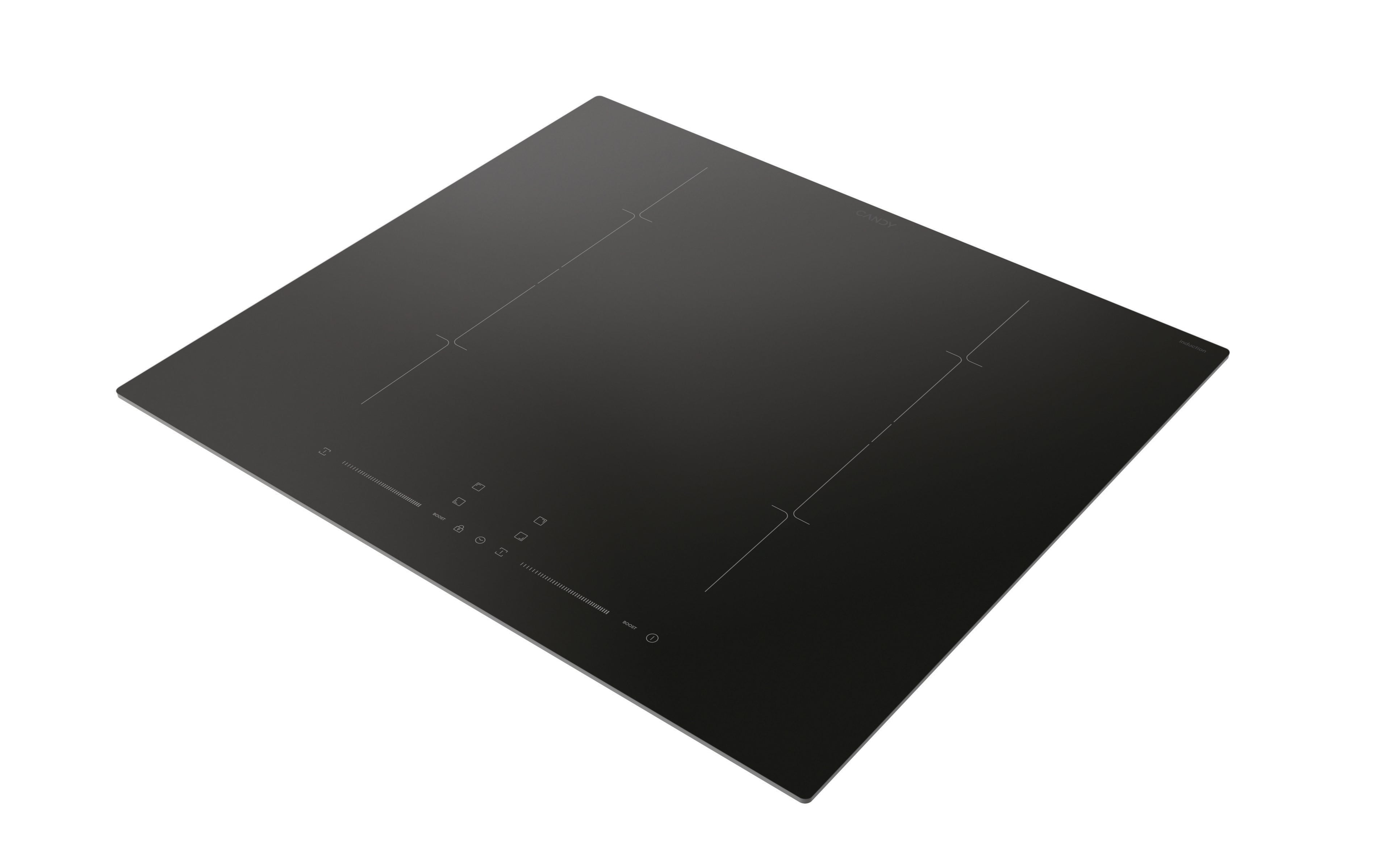 Candy CDTP644SC/E1 Noir Intégré 59 cm Plaque avec zone à induction 4 zone(s)