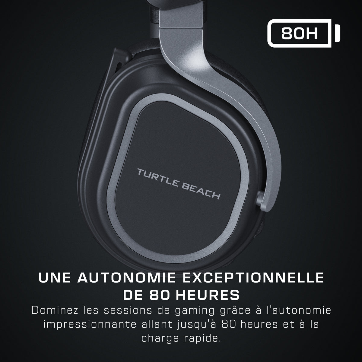 Turtle Beach Stealth 700 Bleu Cobalt Casque Gaming sans Fil, Batterie 80h, Haut-parleurs 60mm, Bluetooth pour Xbox Serie