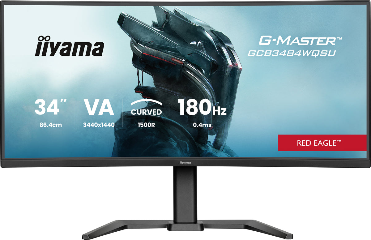 iiyama G-MASTER GCB3484WQSU-B1 Écran PC Courbe 34" UltraWide Quad HD LED Noir