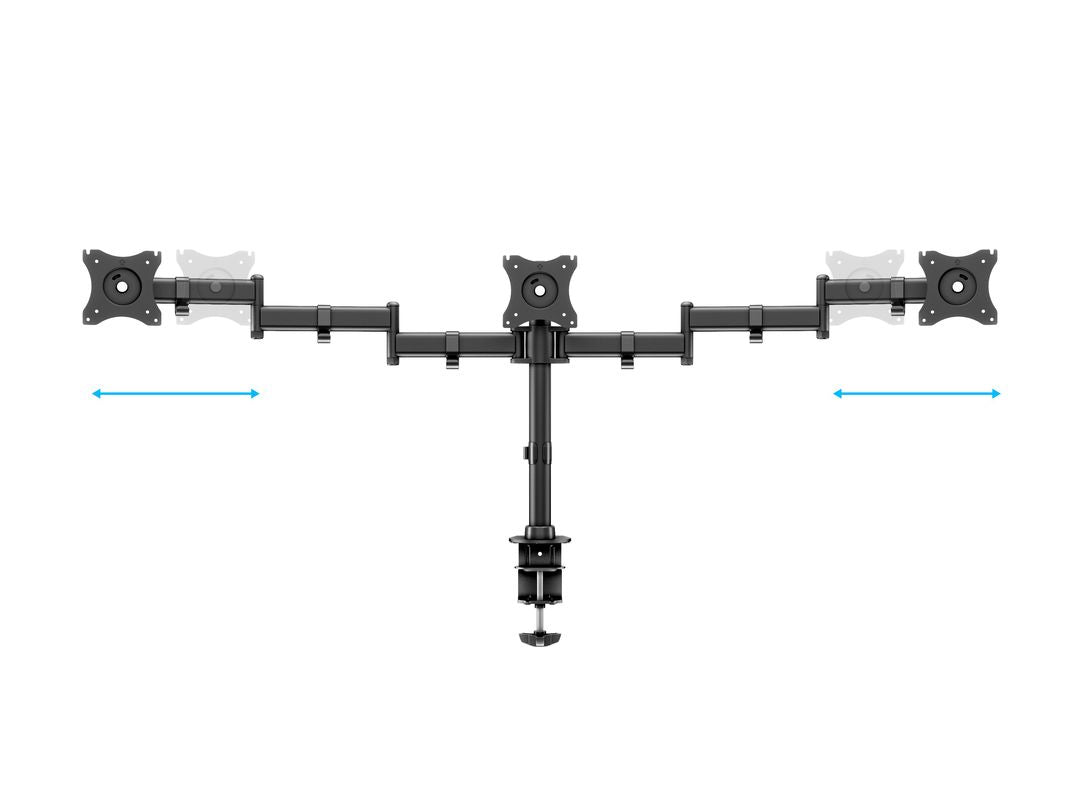 Multibrackets 3385 Support d'Écran Plat pour Bureau jusqu'à 68,6 cm (27") Noir