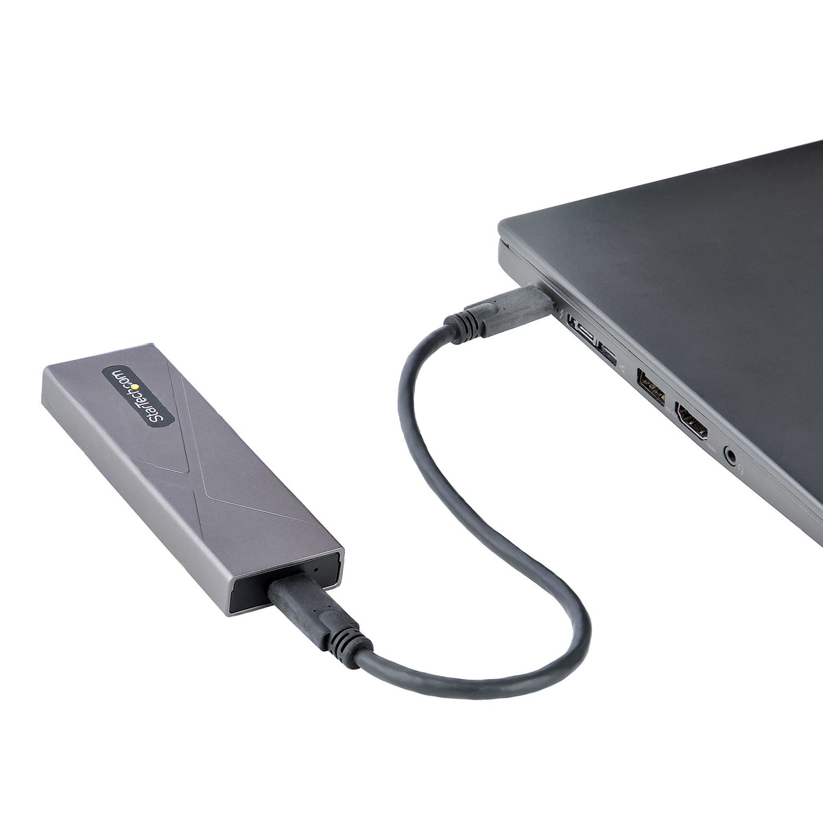 StarTech.com Boîtier Externe SSD M.2 NVMe et SATA, USB 3.1 Gen 2 10Gbps, Compatible 2230/2242/2260/2280