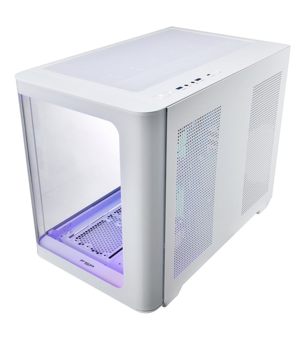 FSP S380-WA Micro Tower Blanc - vue 6