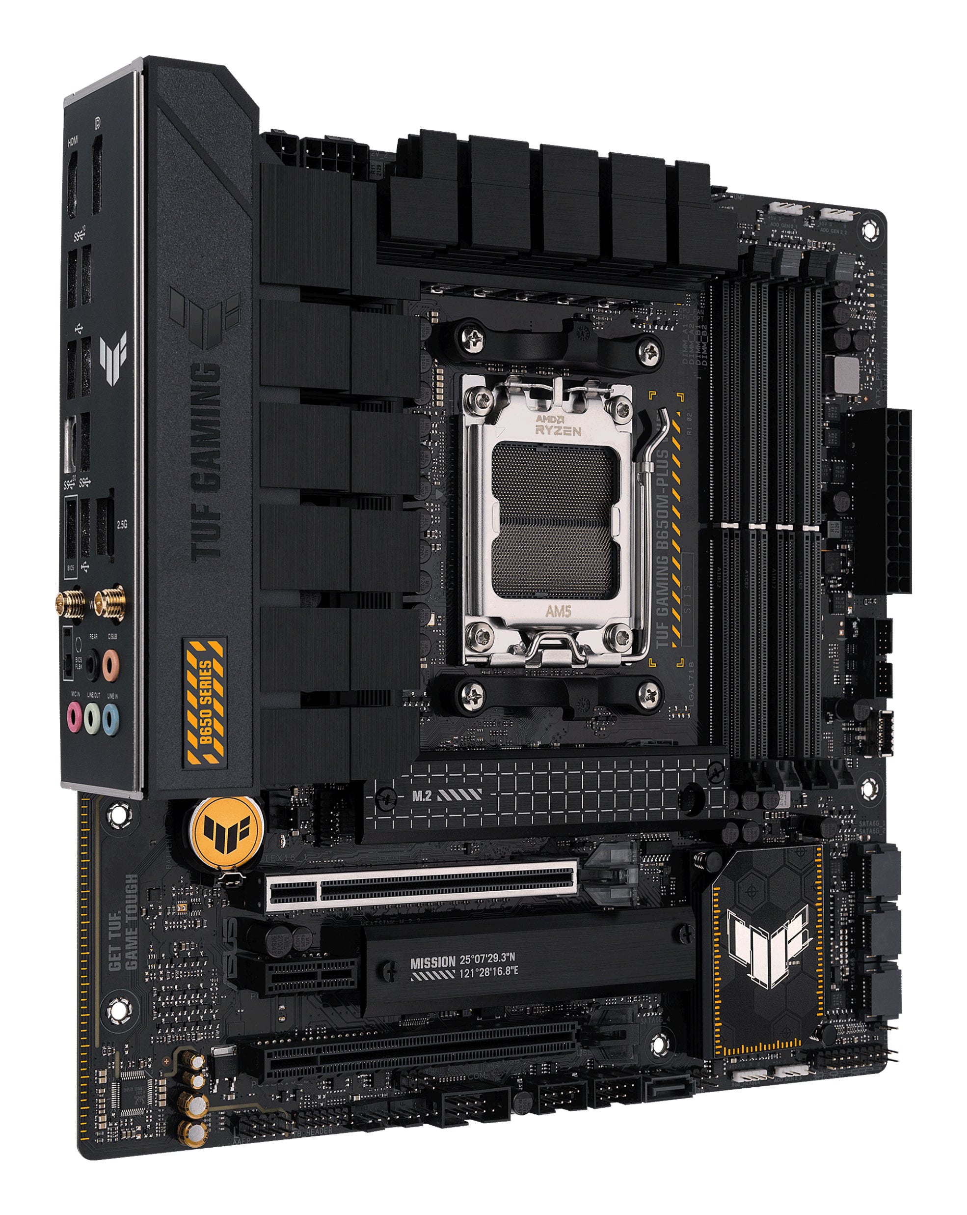 ASUS TUF GAMING B650M-PLUS WIFI AMD B650 Emplacement AM5 micro ATX