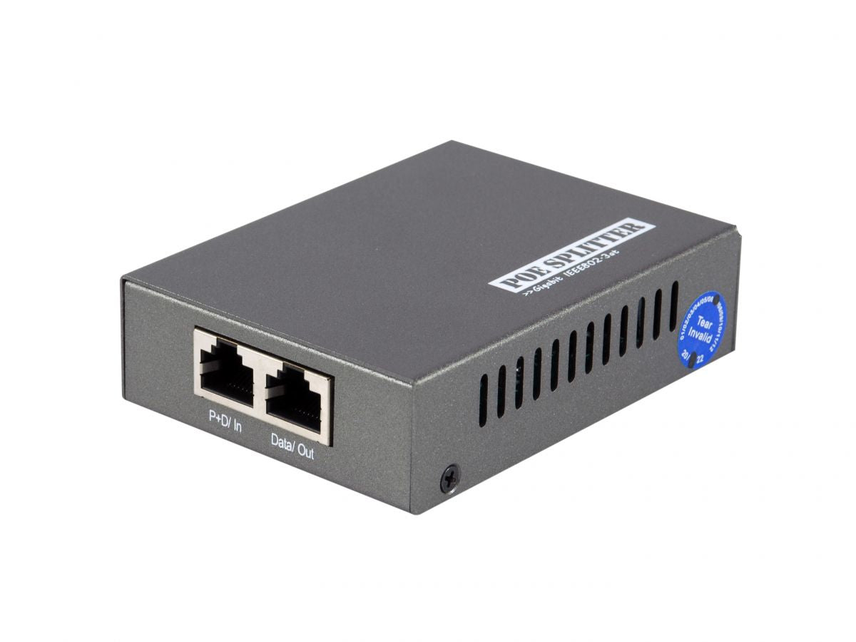 LevelOne POS-3000 Séparateur Voix-Données Ethernet PoE, Noir