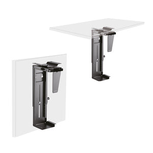 LogiLink EO0005 support pour unité centrale Support de CPU monté sur bureau Noir